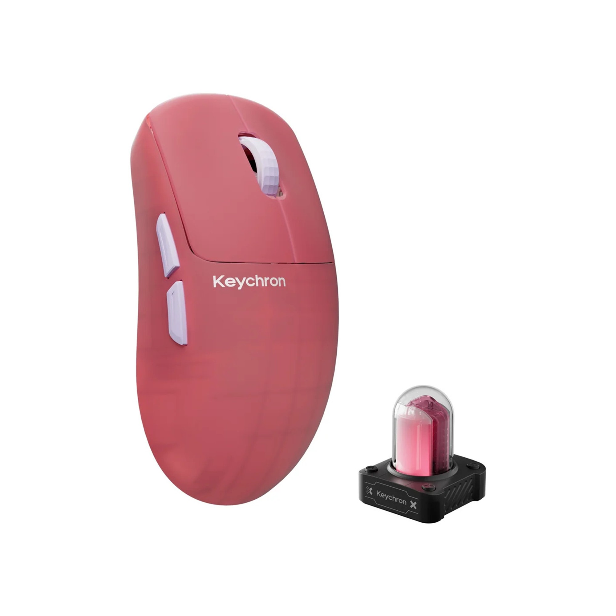 Ігрова миша з гібридними перемикачами MagOptic Keychron G6 HE UltraLight Wireless Mouse
